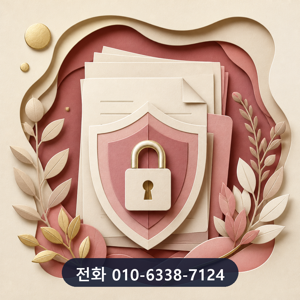 신용카드 당일 현금화 개인정보 보호 이미지